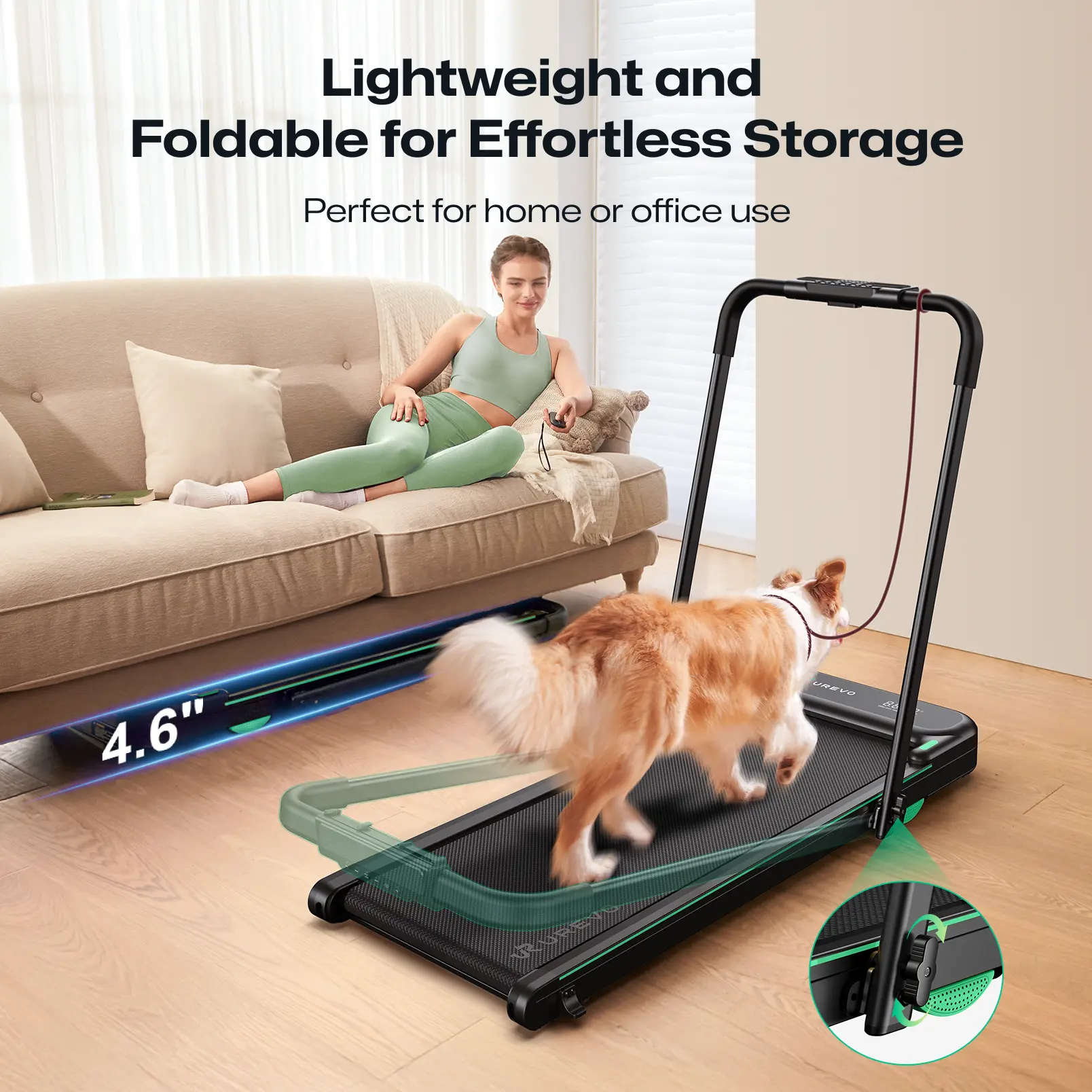 UREVO Strol 2E Smart Treadmill - Image 9
