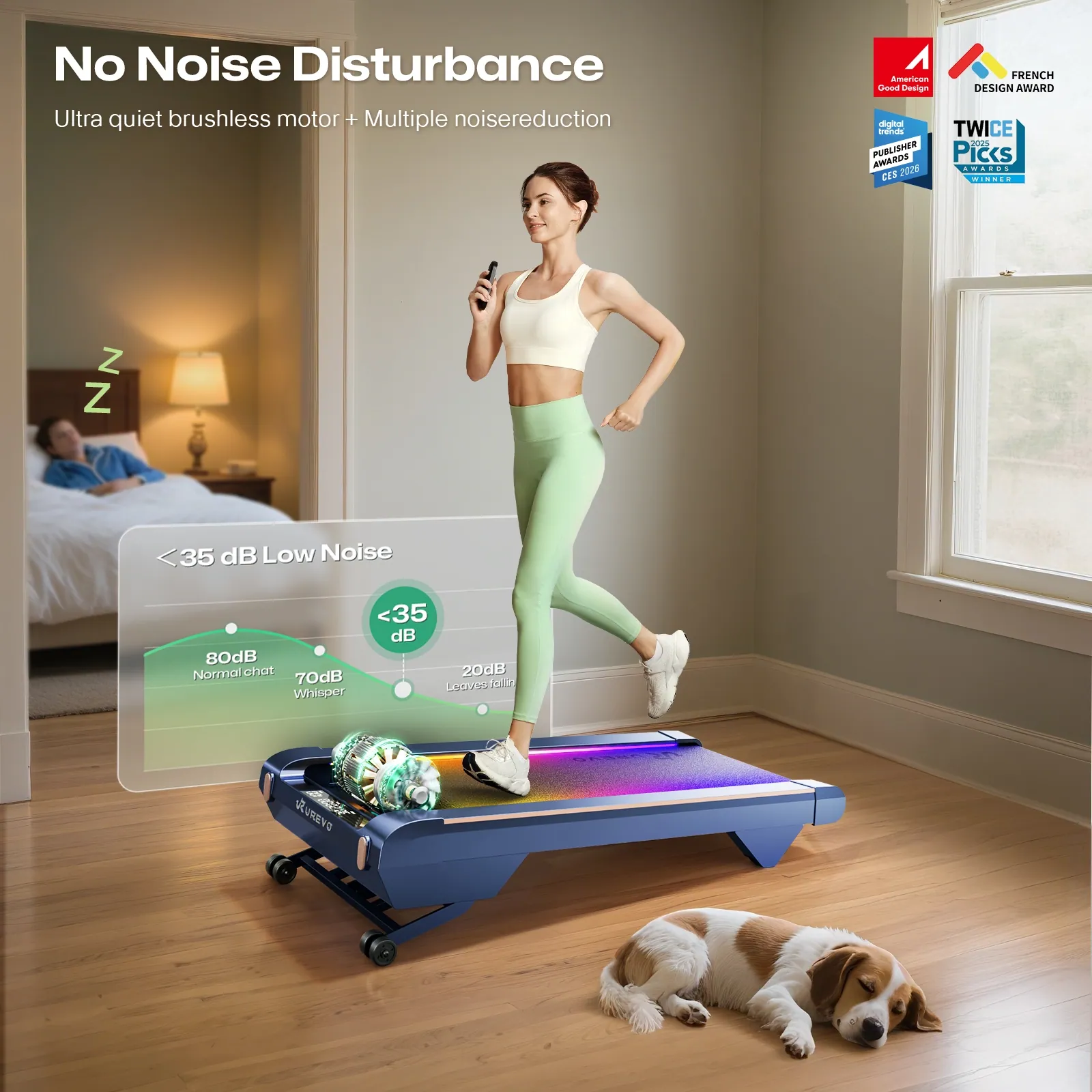 UREVO CyberPad for Home Smart Treadmill - Image 9