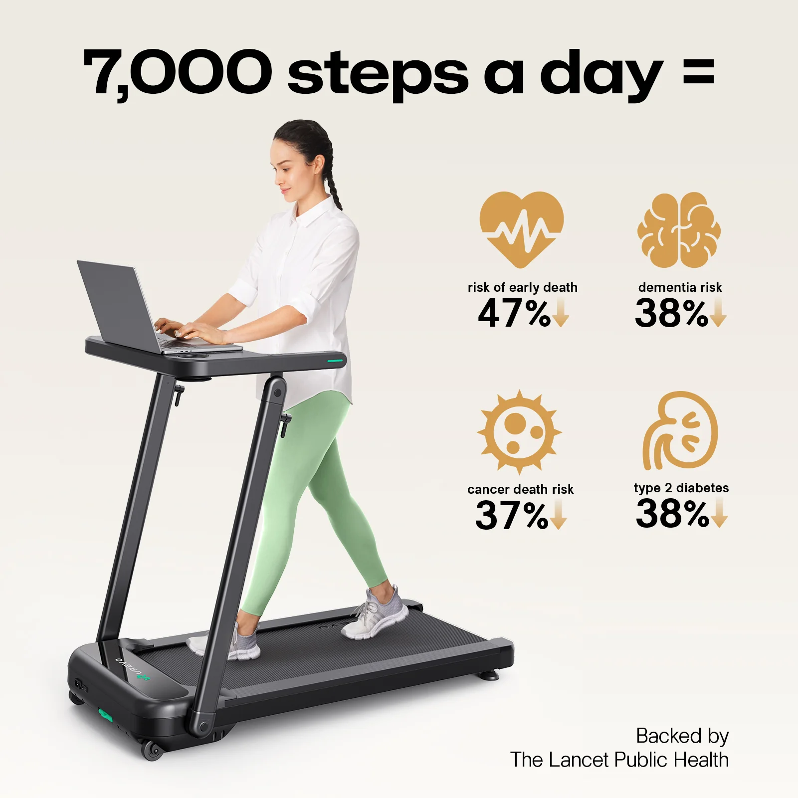UREVO Foldi 3S Smart Treadmill - Image 4