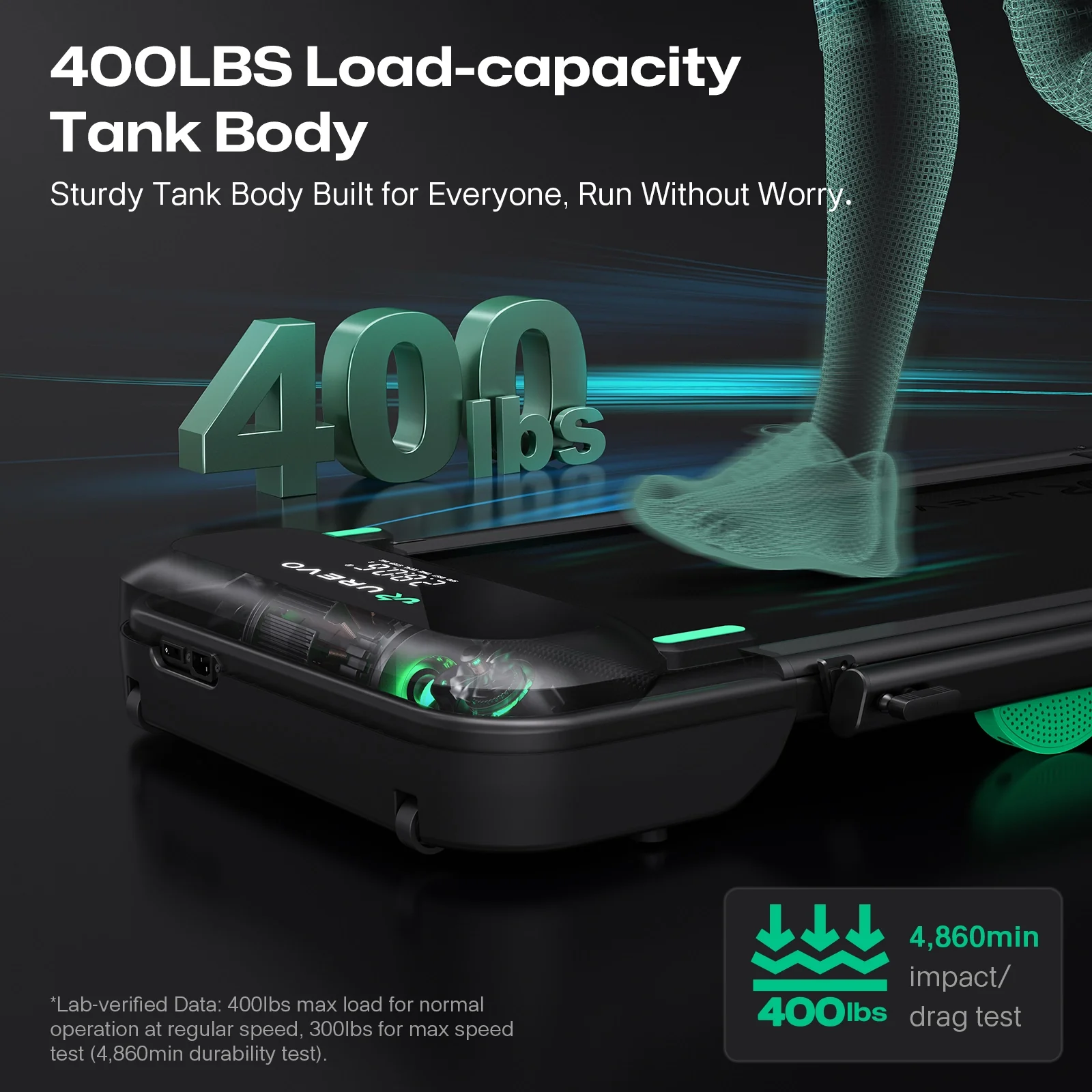 UREVO FoldiMix 5 Smart Treadmill - Image 11
