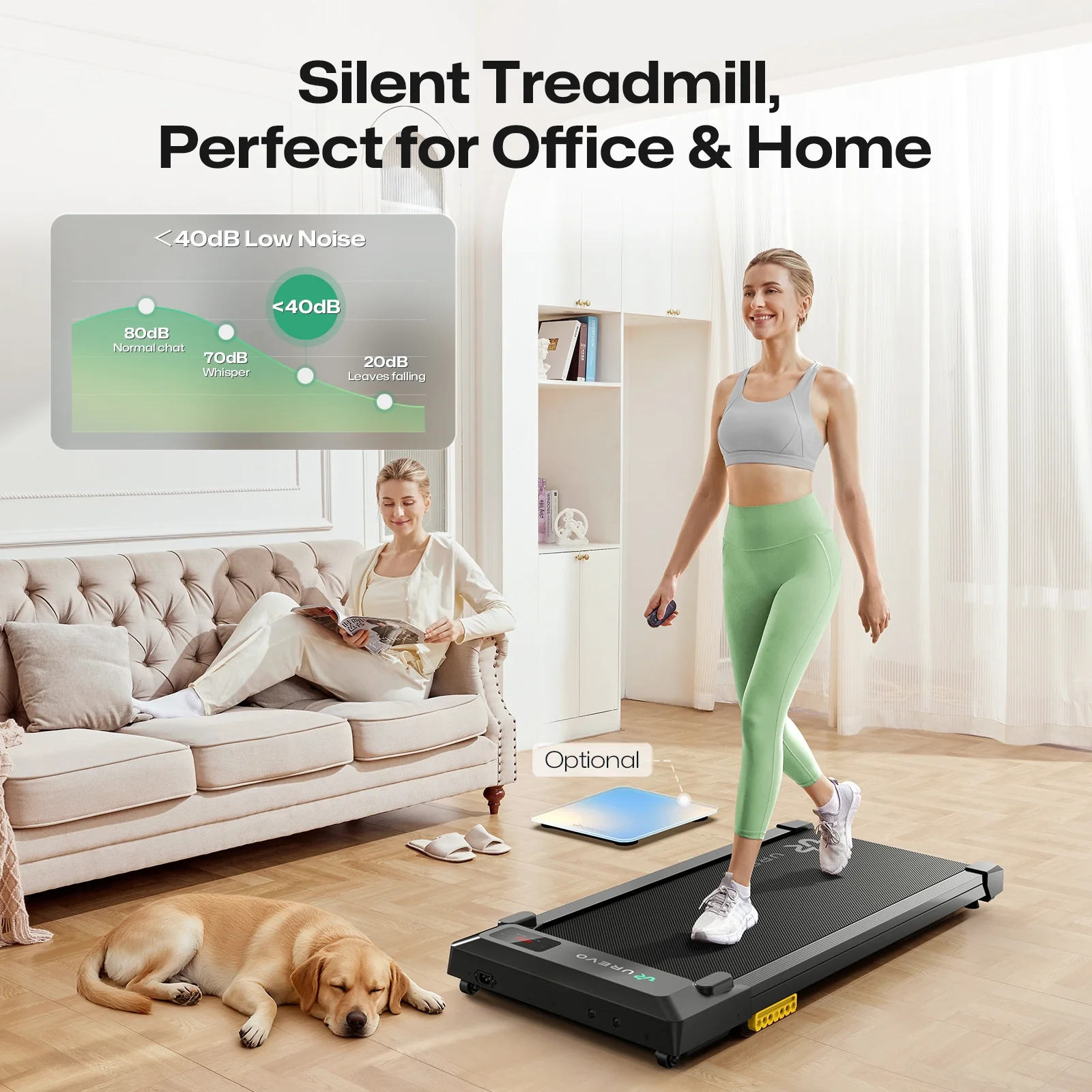 UREVO SpaceWalk E1L Smart Walking Pad - Image 7