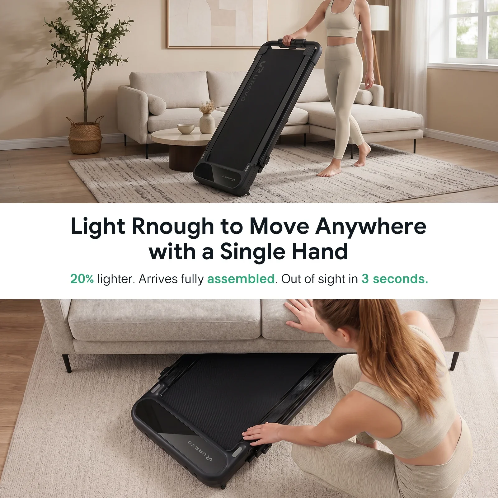 UREVO Strol 2E Pro Smart Treadmill - Image 11