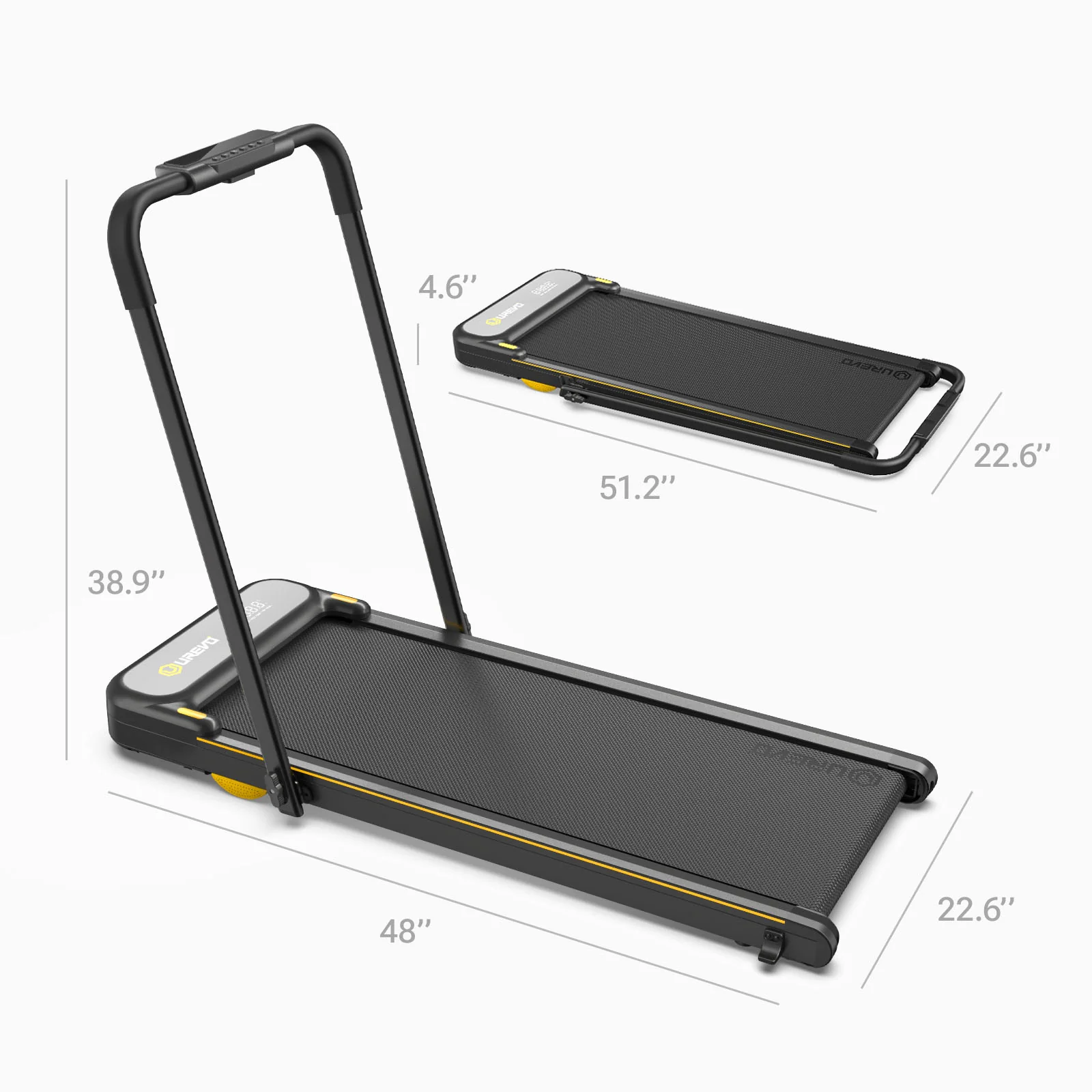 Refurbished-UREVO Strol 2E Smart Treadmill - Image 6
