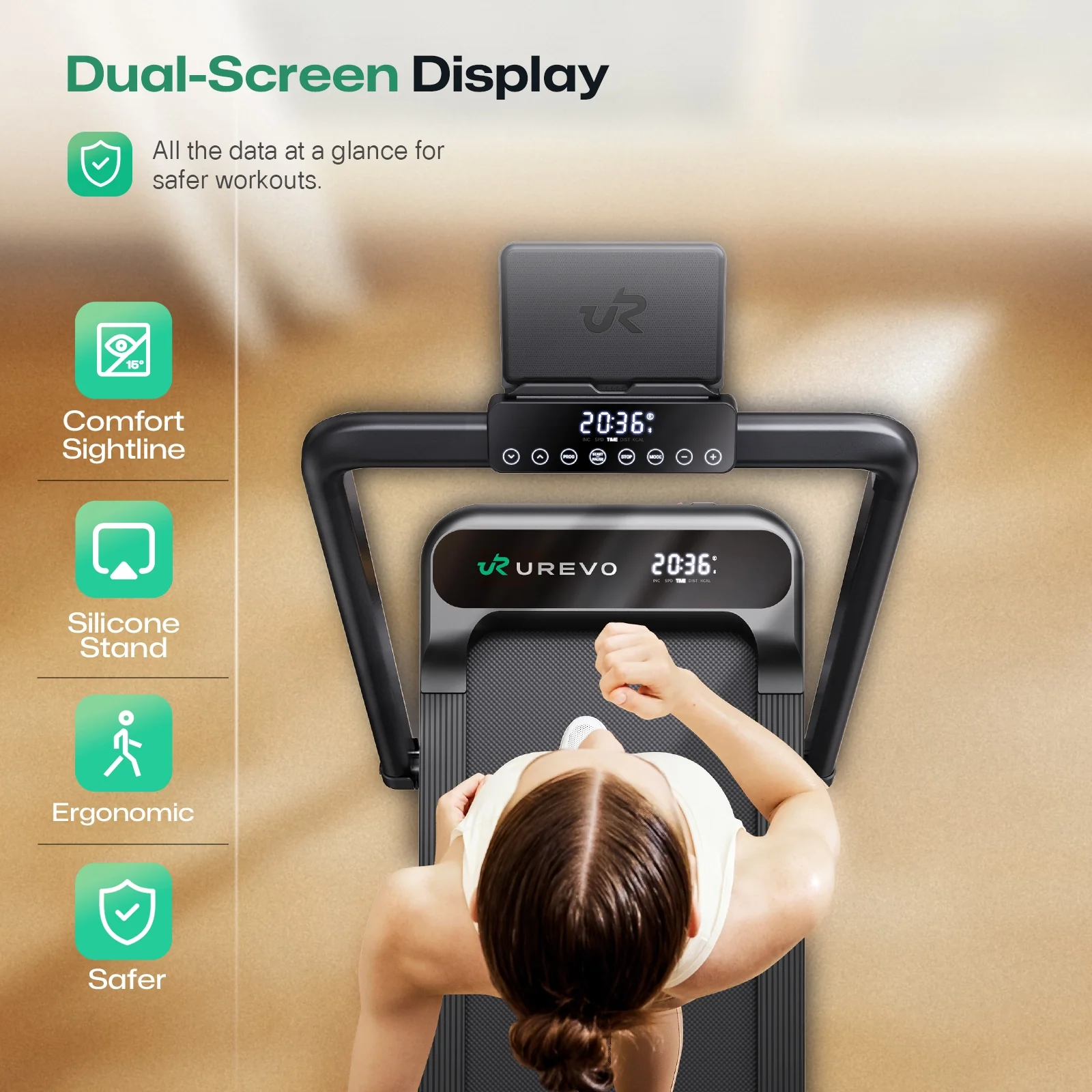 UREVO Strol 2S Pro Smart Treadmill - Image 13