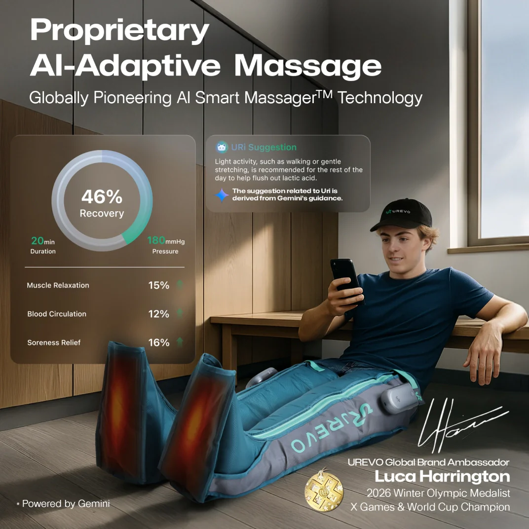 UREVO AI-Powered Wireless Recovery Boots - Image 9